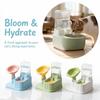2-in-1 Pet Bowl Adjustable Height Automatic Water Dispenser Cat Water Food Bowl  Cat Feeding