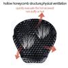 Pressure Relief 3D Anti Slip Motorcycle Seat Cushion Gel Honeycomb Motorbike Accessories Seat Cover