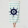 Vintage Nautical Compas Towel Drying Bath Towel Applicable To Light Swimming Camping Yoga Beach Out