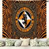 Dundee United FC Wall Tapestry Aesthetic Wall Hanging Printed Fabric Blanket Decorative Tapestries for Bedroom Living Room Home Decor