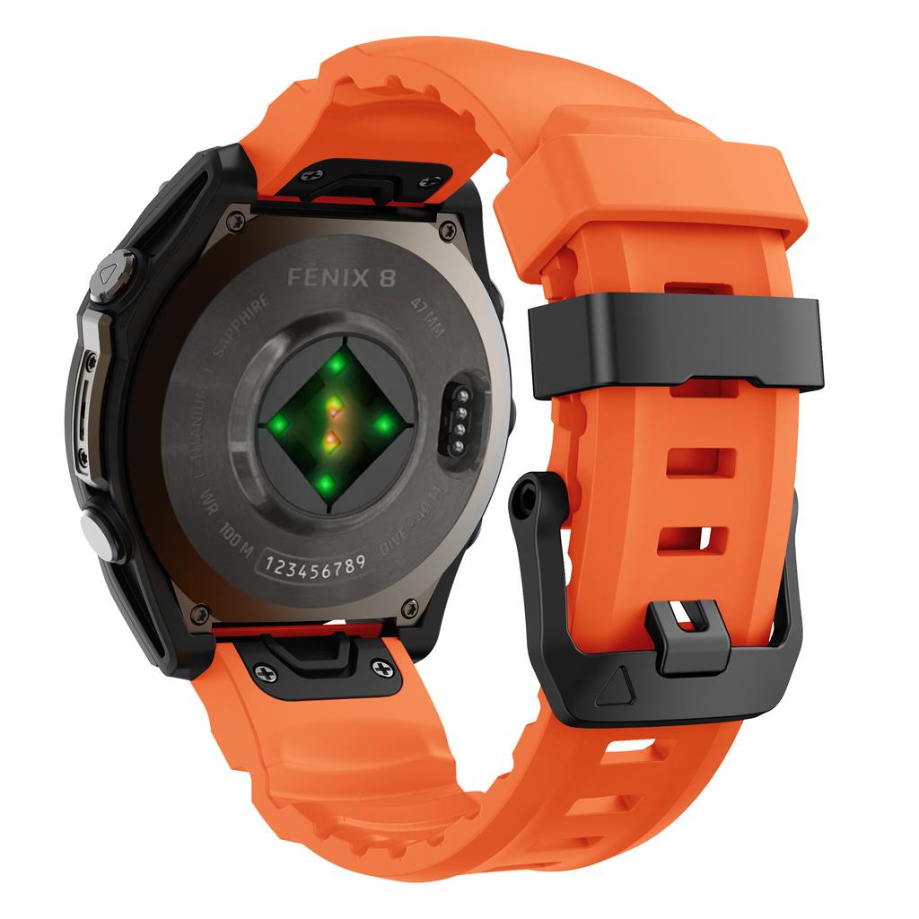 Спортивный силиконовый ремешок для Garmin Fenix 8 E 7 7X Pro 6 6X 5 5X/Epix/Instinct/Forerunner 970 QuickFit 22 мм 26 мм Ремешок для часов Браслет