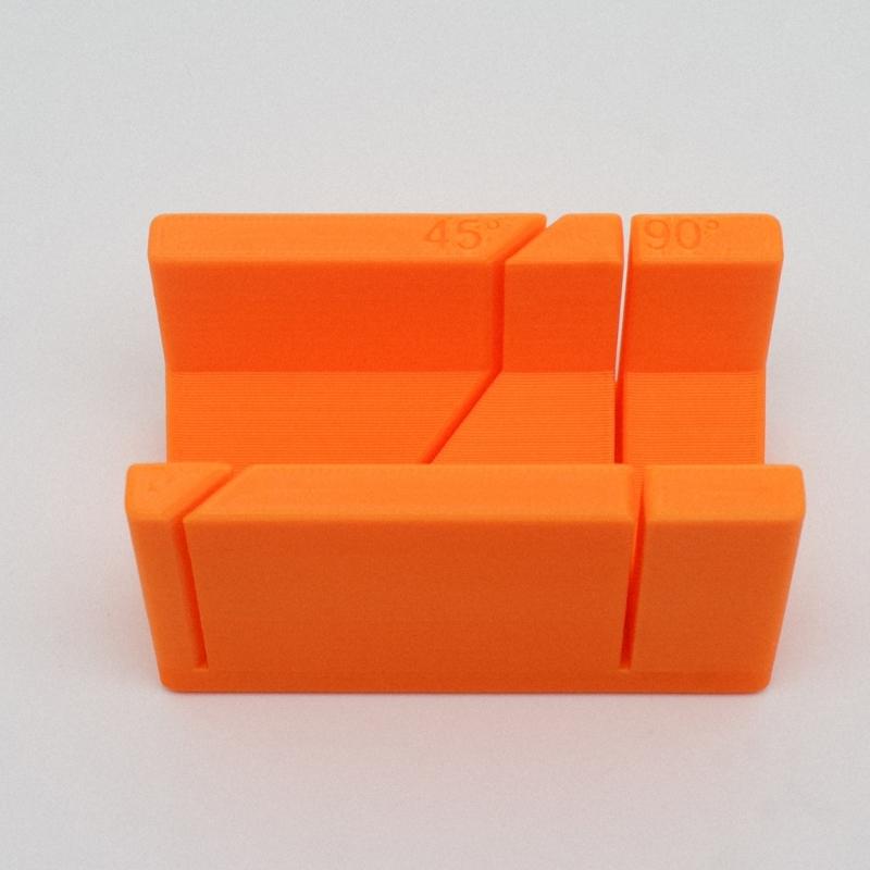 90 Degree And 45 Degree Angles Cutting Guide Compacts Woodworking Miter Box For Precise Straight And Miter Cut Enduring