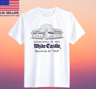 White Castle Established 1921 Buy Em by the Sack T-shirt