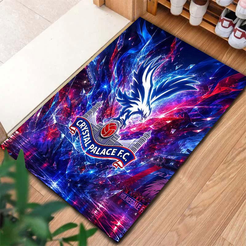 Crystal Palace F.C Carpet Rug for Living Room Bedroom Home Sofa Decoration,Kids play Non-slip Floor Mat