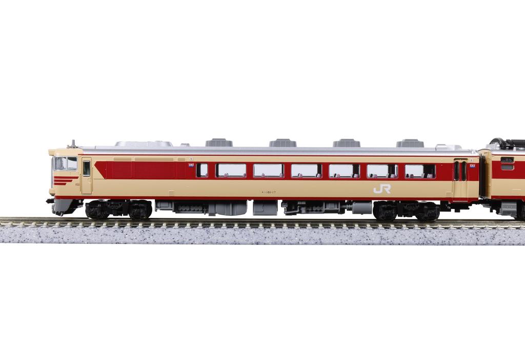 KATO N Gauge Kiha 181 Series Set Railway Model Diesel Railcar "Hakuto" 5-Car 10-2017
