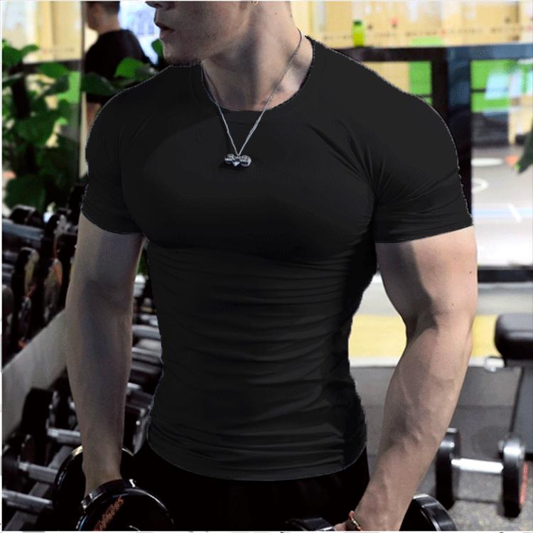 Youth 2024 Summer New Sports Casual Short-sleeved Trendy Fashion Men's T-shirt Tops