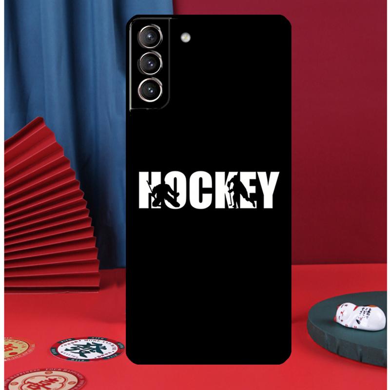 Чехол для телефона 'Шайба для хоккея' для Samsung Galaxy S25 Ultra S9 S10 S20 S21 FE S22 S23 Plus S24 Ultra Задняя крышка