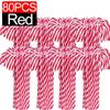 Акриловый кулон 'Леденец-трость' Рождественская елка Скрученная костыль Подвесное украшение С Новым годом Рождественская вечеринка Домашнее украшение Красный Зеленый