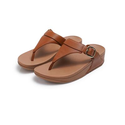 КОЖАНЫЕ САНДАЛИИ LULU С РЕГУЛИРУЕМЫМ ПОДНОСКОМ/ES8-592/Свет-коричневый