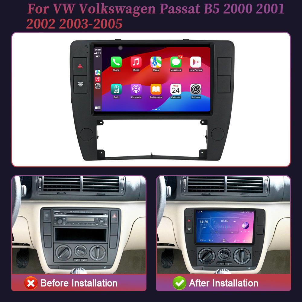 Android OS для VW Volkswagen Passat B5 2000-2005 Автомобильный мультимедийный центр Радио Carplay Навигация Стерео 2Din Сенсорный экран GPS