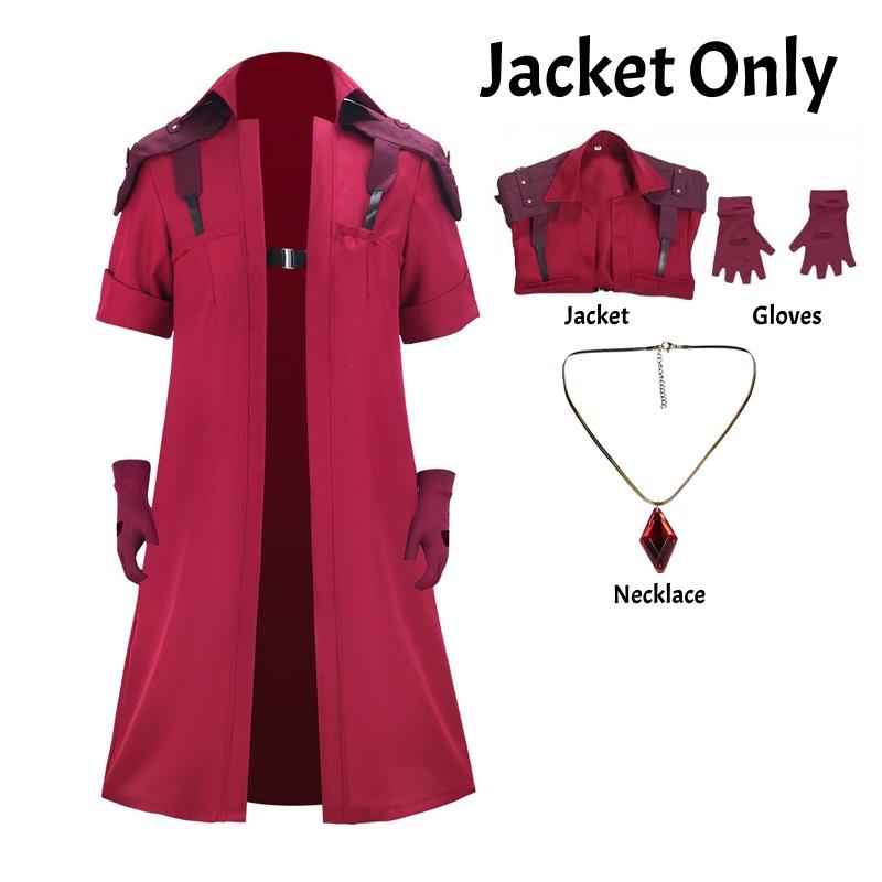 DMC5 Devil May Cry Dante Cosplay Costume Adult Men Game Halloween Costume Long Wind Coat Gloves Roleplay Carnival Party Outfit