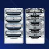 20PCS Shaving Cassettes For 3 Layers Replacement Heads Stainless Steel Razor Blades