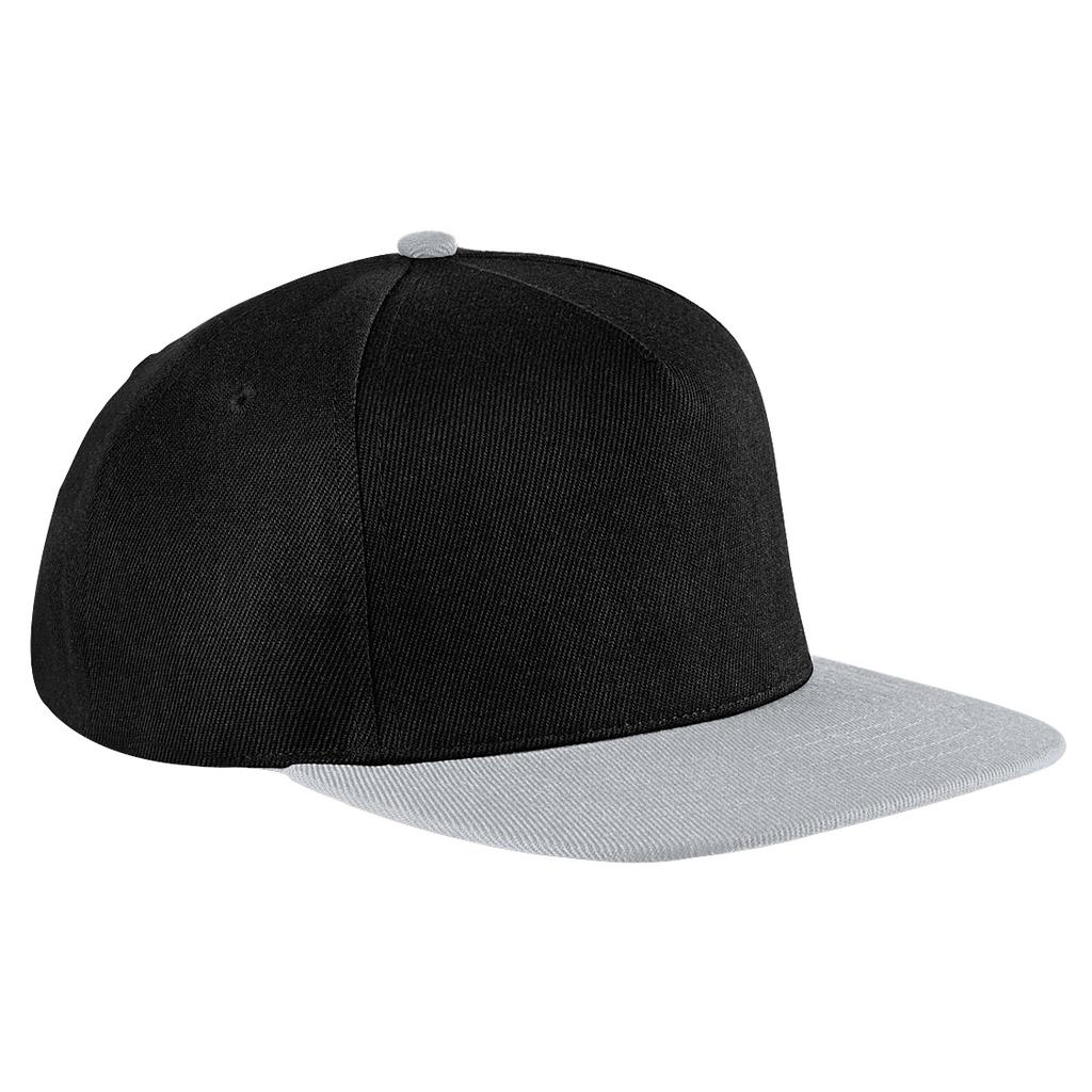 Beechfield Оригинальная кепка Snapback с плоским козырьком унисекс (2 шт. в упаковке)