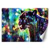 Wallpaper Black Panther Abstraction