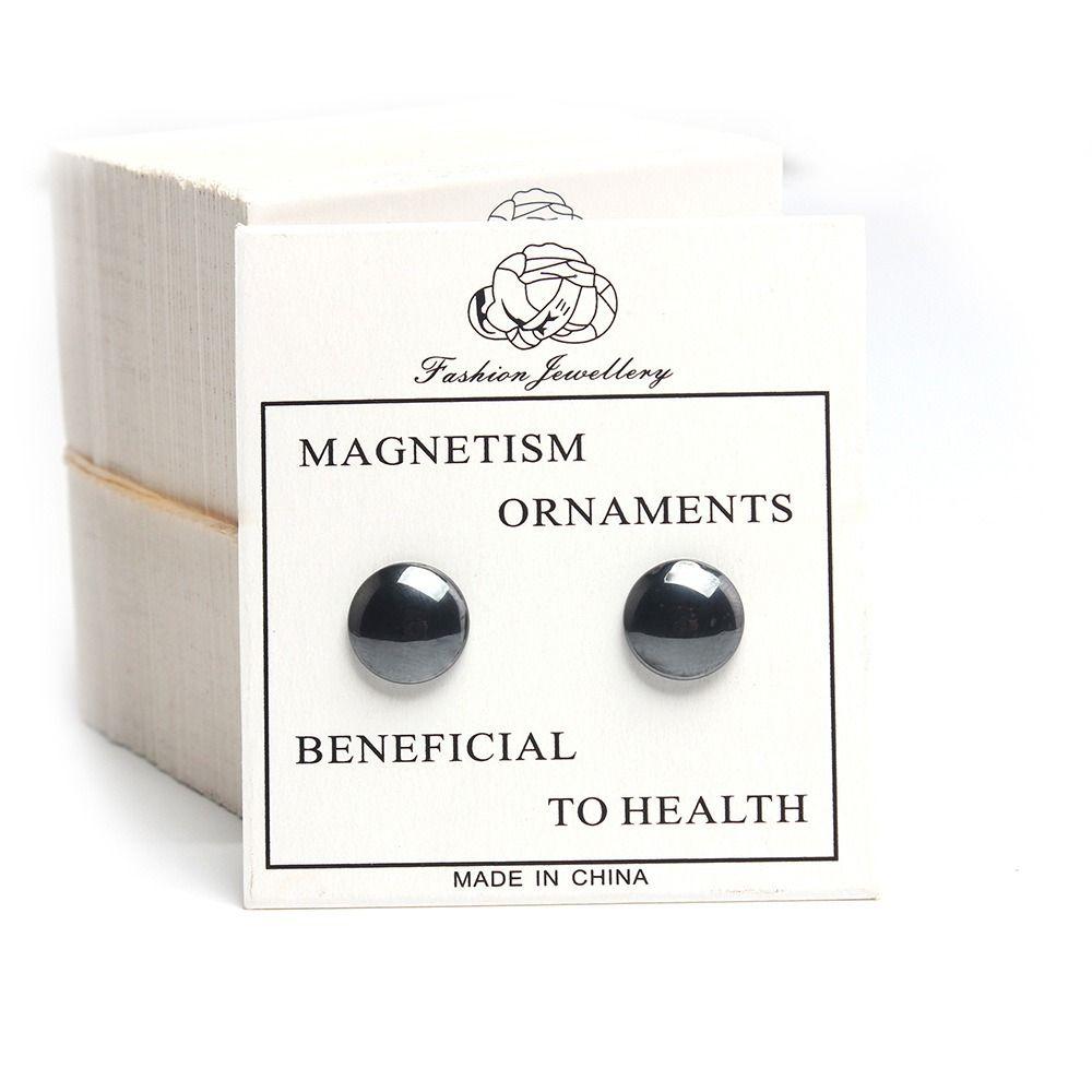 Simplicity Earless Piercing Geto Suguru Cosplay Ear Clips Black Magnetic Earrings Unisex