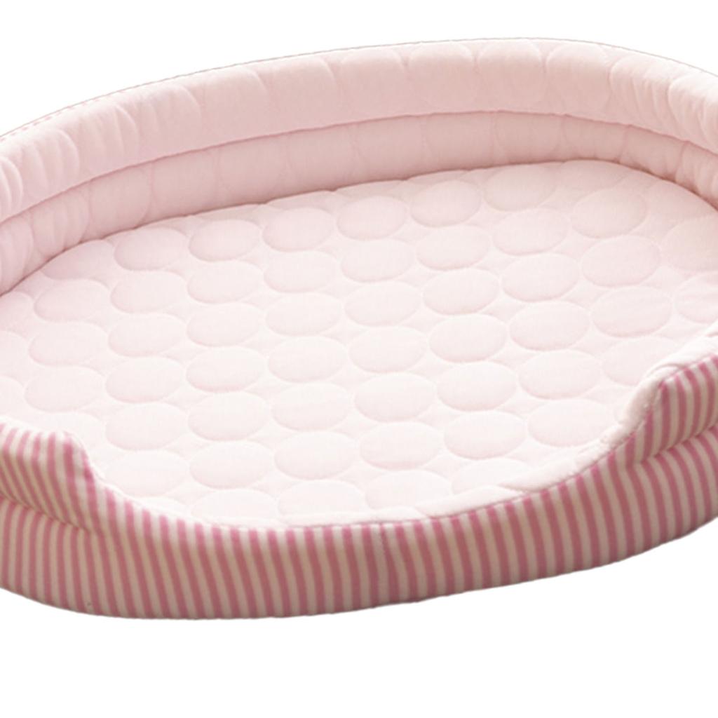 Охлаждающая кровать Pet Nest Four Seasons Universal Summer Sleeping Cool Ice Silk Bed для домашних котят и