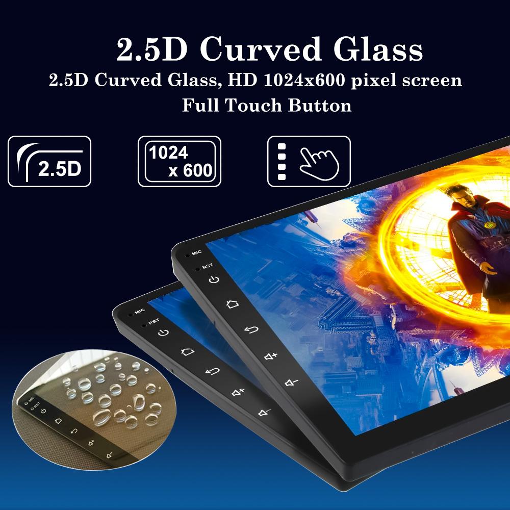 Reakosound Автомобильное радио Carplay 9" GPS Мультимедиа Видео Плеер Android WiFI Камера заднего вида FM Стерео Для Toyota 2002-2008 Avensis