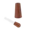 Coffee Powder Stirring Tool Needle Type Coffee Stirrer Distributor with Natural Wood Handle for