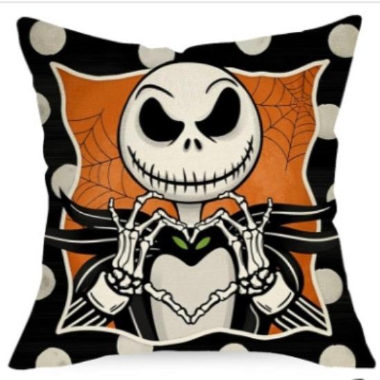 Украшение Хэллоуина: Проклятая Ведьма Льняная Наволочка, Подушка-Поясничная Подушка для Дивана в Гостиной