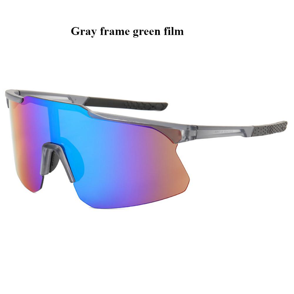 Новые мужские и женские одинаковые ветрозащитные очки для езды, солнцезащитные очки, модные уличные спортивные солнцезащитные очки, тренд