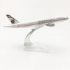 16см Модель самолета B777 1:400 Литых самолетов 777 Самолет Etihad Airlines Металлический самолет Модель из сплава для декора комнаты День рождения