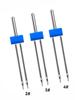Set of double sewing needles for sewing machine, three sizes 2 #, 3 #, 4 #, metal needles to create two parallel strings when sewing clothes