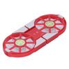 4Color Laptop Cooling Pad Складной Ноутбук Cooler DualFan Большой Объем Воздуха Радиатор Теплоотвод(красный )