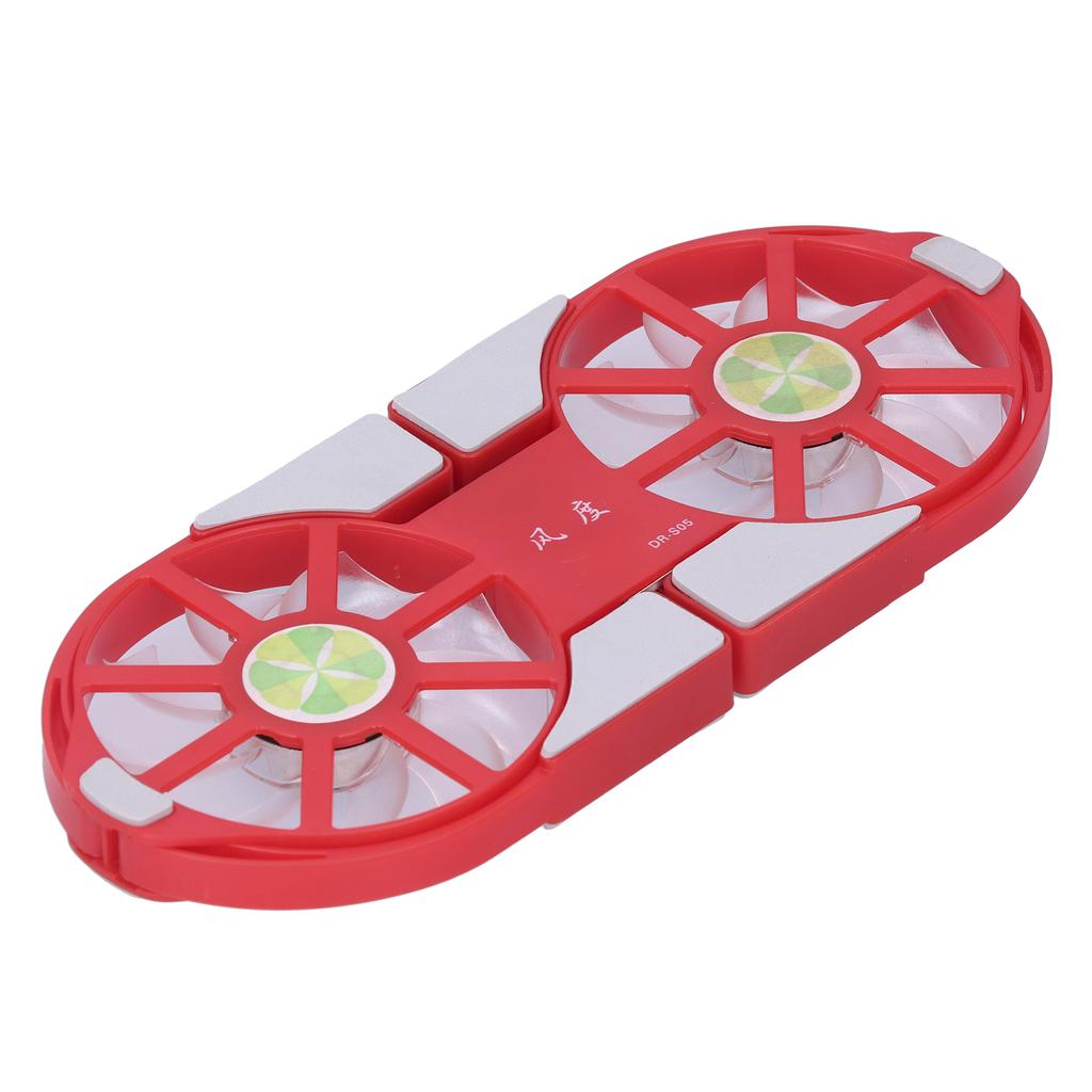 4Color Laptop Cooling Pad Складной Ноутбук Cooler DualFan Большой Объем Воздуха Радиатор Теплоотвод(красный )