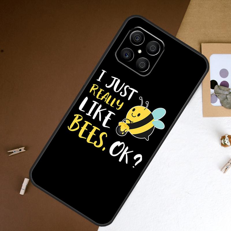 Чехол 'Соты Медоносная Пчела' Для Honor 200 Pro 400 50 70 90 X9a X9b X9c X9d X8a X8b X8c Magic 7 Lite 5 6 8 Pro