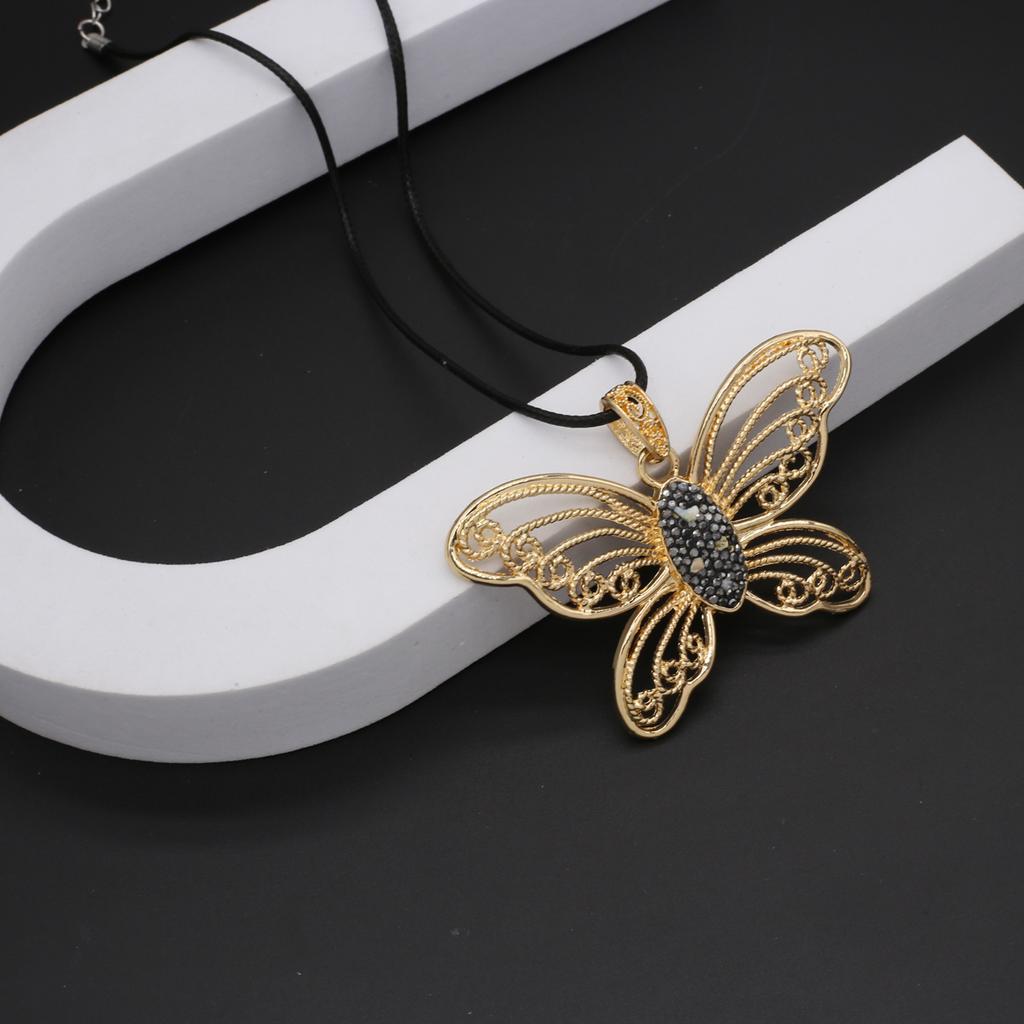 Новый стиль ожерелье натуральный камень торчащий бриллиант кулон ожерелье подвески для женщин романтический подарок на день рождения