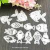 Animal Fish Cutting Dies Metal Stencil DIY Scrapbooking Album Paper Card Embossing Craft Decor Art Die Cut