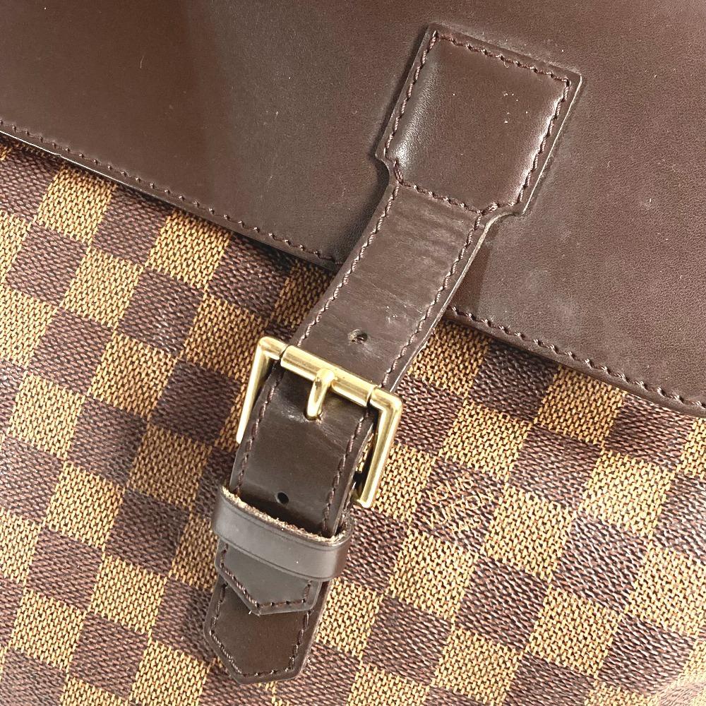 Louis Vuitton N41120 Damier West End GM Сумка ручная Сумка на плечо Коричневый Эбеновый