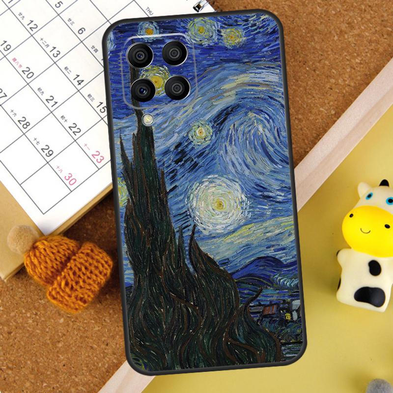 Кейс для телефона Samsung Galaxy с картиной Ван Гога Масляная живопись Для M31s M30s M20 M14 M34 M54 M21 M51 M12 M32 M52 M13 M23 M33 M53 Чехол