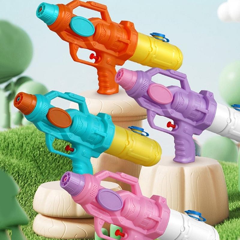 1 Piece Single Nozzle Press Type Watergun Water Spray Toys Cartoon Water Gun Summer Pool Toy