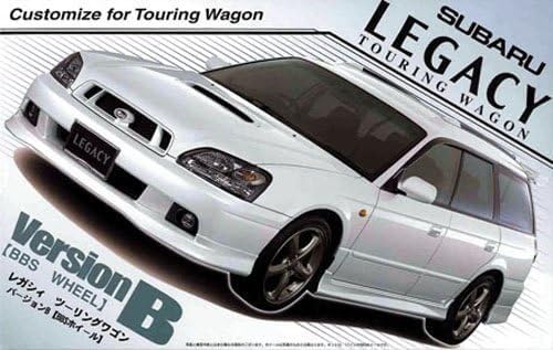 Fujimi Models Серия Inch Up 1/24 №. 106 Legacy Touring Wagon Аэропластиковая модель-конструктор ID106