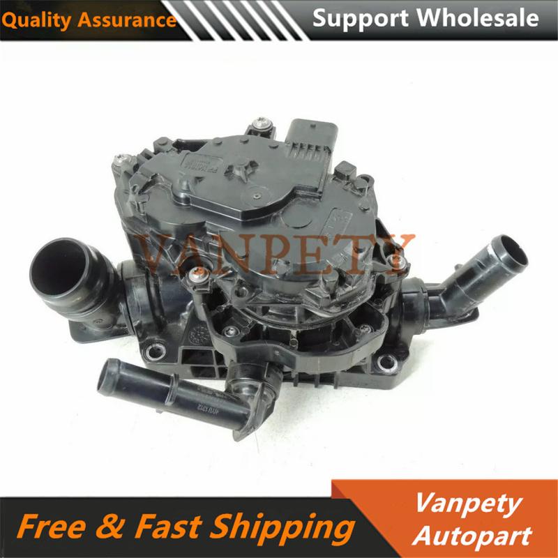 NEW 1X Engine Thermostat Housing Assembly Integrated Thermal-Management For Kia Hyundai Santa 256002J100 25600-2J100 25600 2J100