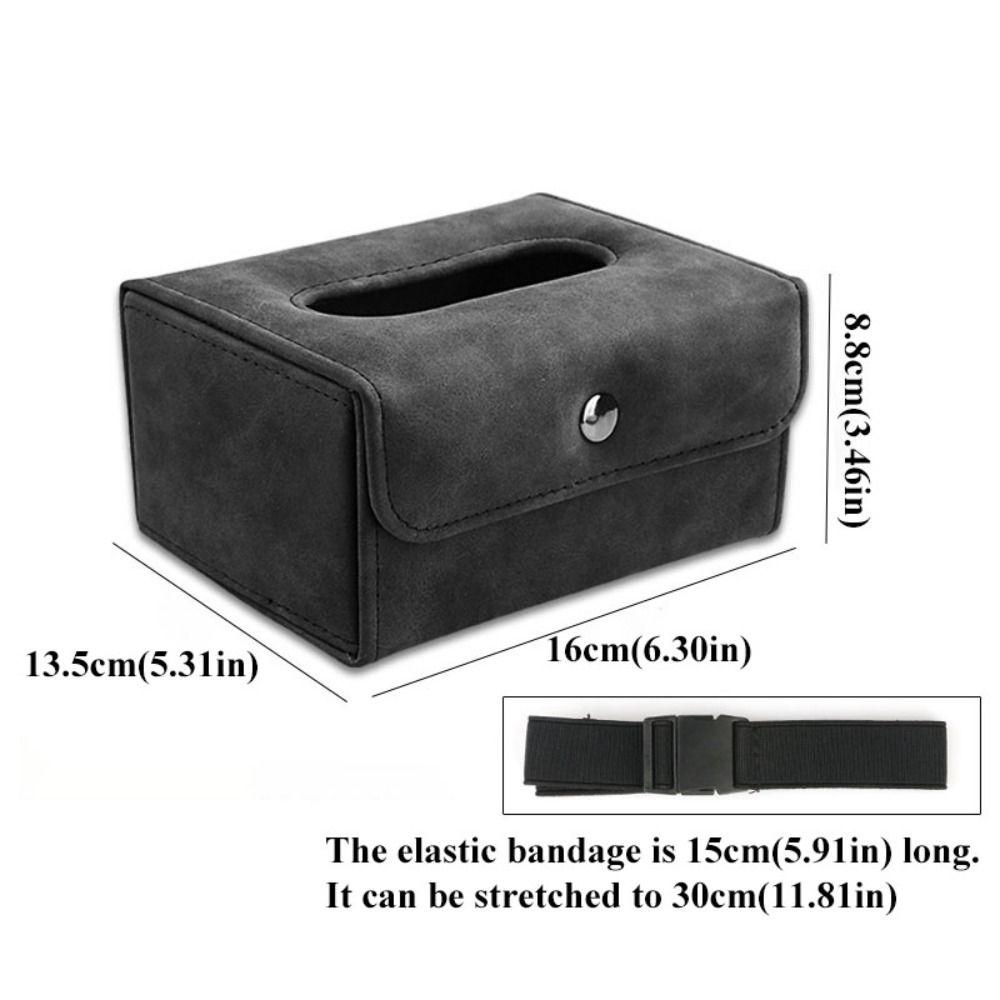 Center Console Car Sun Visor Fix Strap Auto Sun Visor Car Tissue Box  Travel Essential