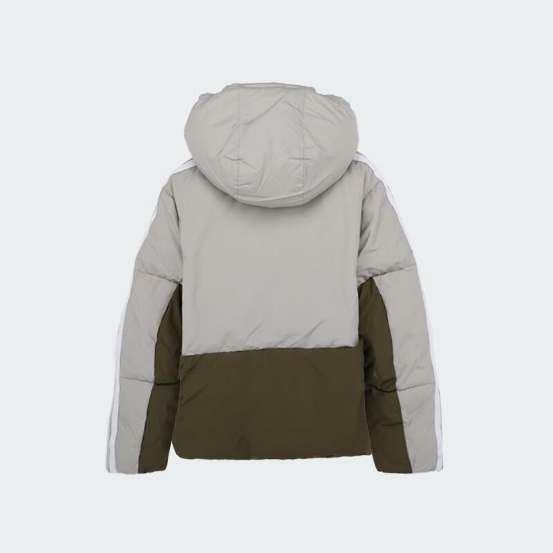 Adidas Kids' Water-Repellent Down Padded Hooded Jacket