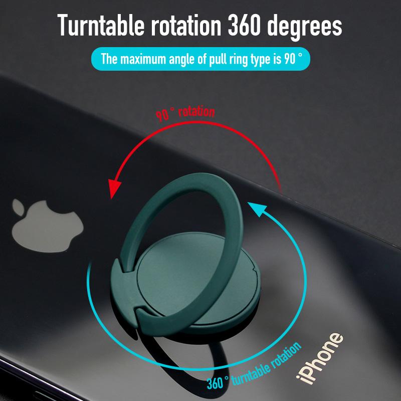 Extremely Thin Finger Ring Holder Grip Luxury Mobile Phone Socket Stand Telephone Car Bracket For Iphone IPad Tablet Accessories