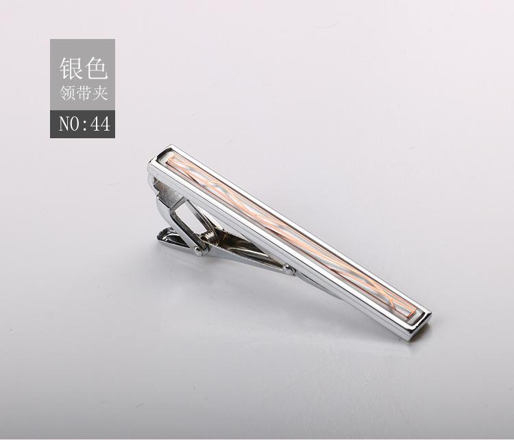 Зажим для галстука Матовый Зажим для воротника Мужской Формальный Деловой Золотой Серебристый Металлический зажим высокого класса