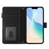 Leather Wallet Flip Case For Doogee N55 Plus N60 Pro Note 58 59 56 56x with Card Slots, Zipper Pocket, Crossbody Strap and Wristlet