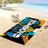 ZOMBOY Print 2D Flat Print Beach Towel, Large Soft Quick Dry Towel for Beach Camping SwimmingZSTJ0915116