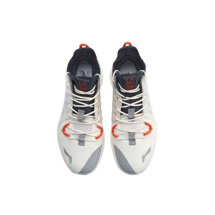 Li Ning SONIC 7 Текстиль, Синтетическая кожа, TPU Амортизация Устойчивость к скольжению Устойчивость к истиранию Низкие Баскетбольные кроссовки ABAP019-2