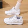 Fashion 2025 New Breathable Mesh Sneakers Woman Shoes Autumn Lace Up Platform Sneakers Women Comfort Thick Bottom Sports Shoes Female
