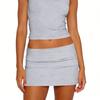 Женская мода Сексуальная Горячая Девушка Короткая Юбка Облегающая Bodycon Цветная Юбка
