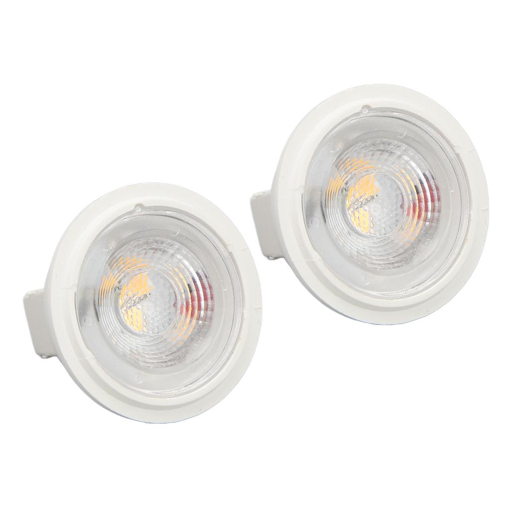 2pcs MR11 LED Light Bulbs AC12V 3W 300LM High Brightness Spotlight Bulb for Clothing Stores Landscape Warm Light 2700K