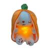 New Adjustable Fox Cat Doll Will Breathe, Luminous Music Soothes and Sleeps, Plush Doll Gives Girlfriend Gift