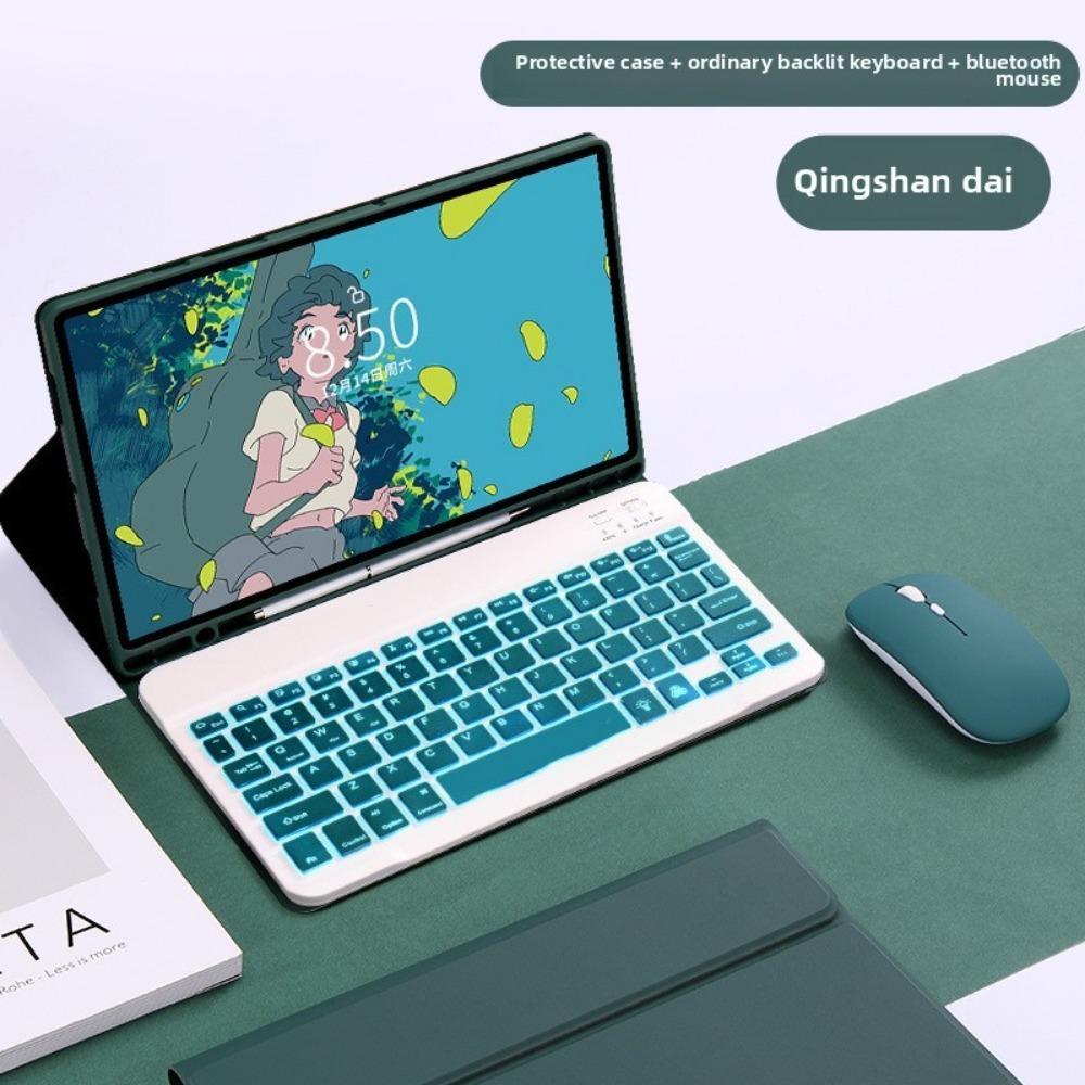 Для Samsung Galaxy Tab S9Ultra чехол с Bluetooth-клавиатурой совместимый S7 S8 S9 FE ультратонкий защитный чехол