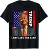 Трамп Король Президент Да здравствует Король Трамп США Футболка