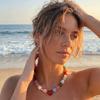 Colorful Heart Pendant Choker Square Candy Neck Chain Elegant Resin Beaded Necklace  Party